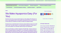 Desktop Screenshot of friendlyaquaponics.com